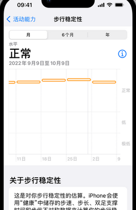 梅江iPhone手机维修如何在iPhone开启'步行稳定性通知'