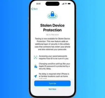 梅江苹果授权维修店分享被盗设备保护功能开启方法 